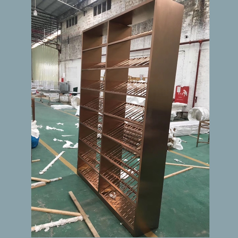 PVD Golden SS Wine Rack