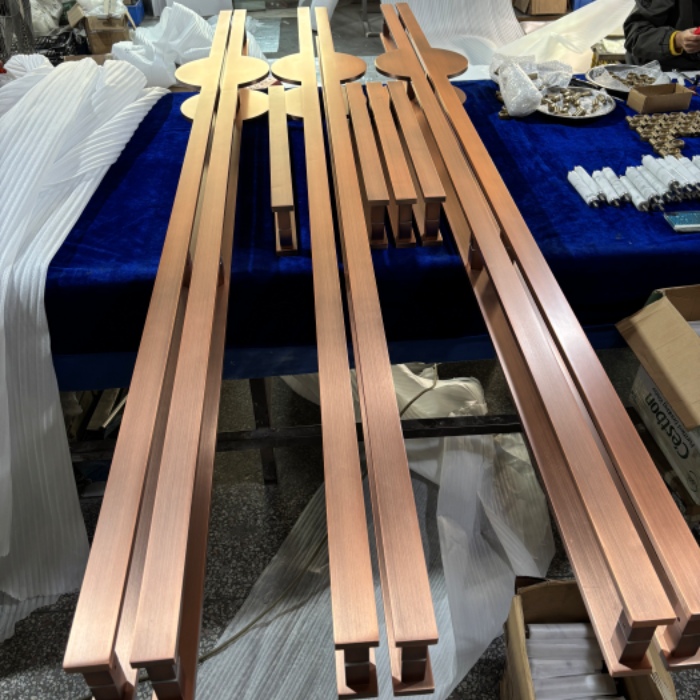 Antique Brass Push Pull SUS Door Handles