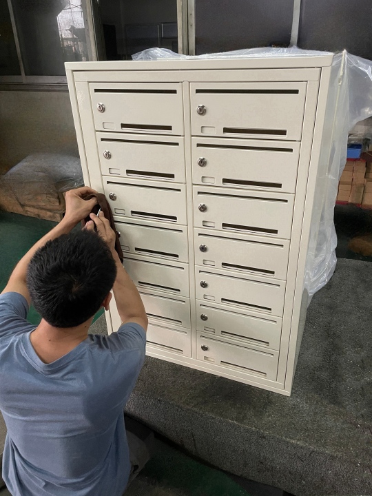 2 Parcel Lockers Commercial Mailboxes