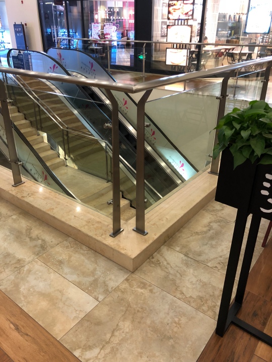 Brushed SUS handrails