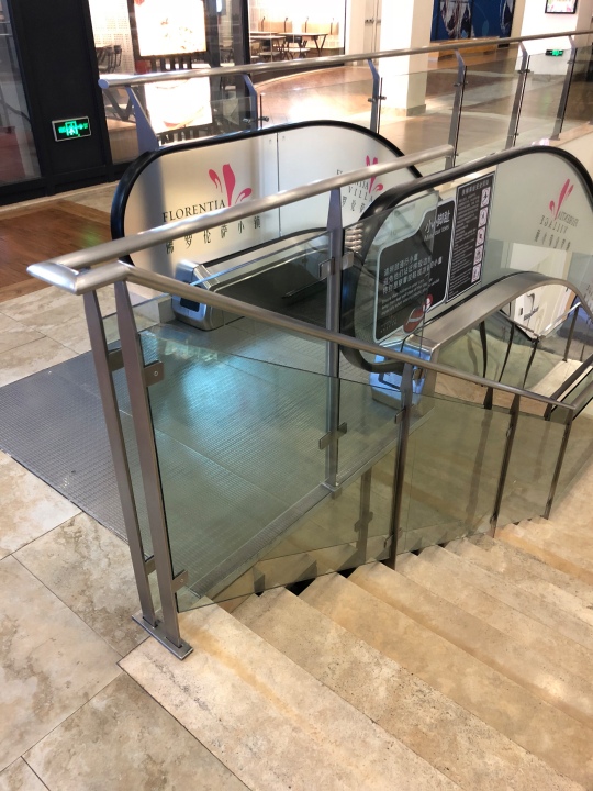 Stainless steel handrails