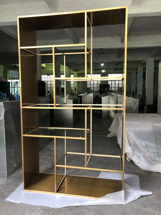 Stainless steel wine cabinet