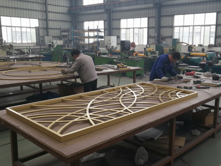PVD gold stainless steel decor wall panels