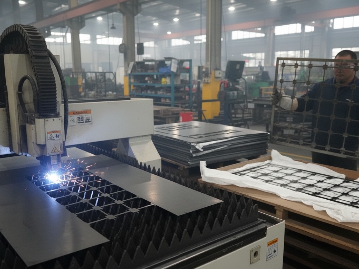 Laser cutting - metal screens