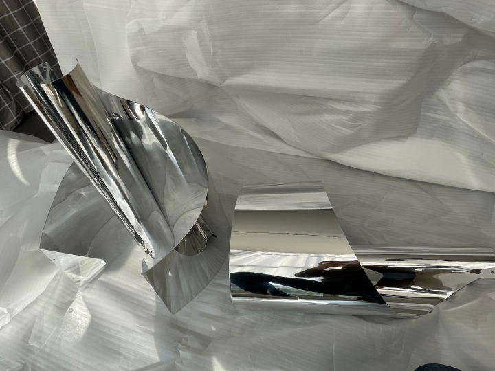 Stainless Steel Mirror Finishing Lampshade