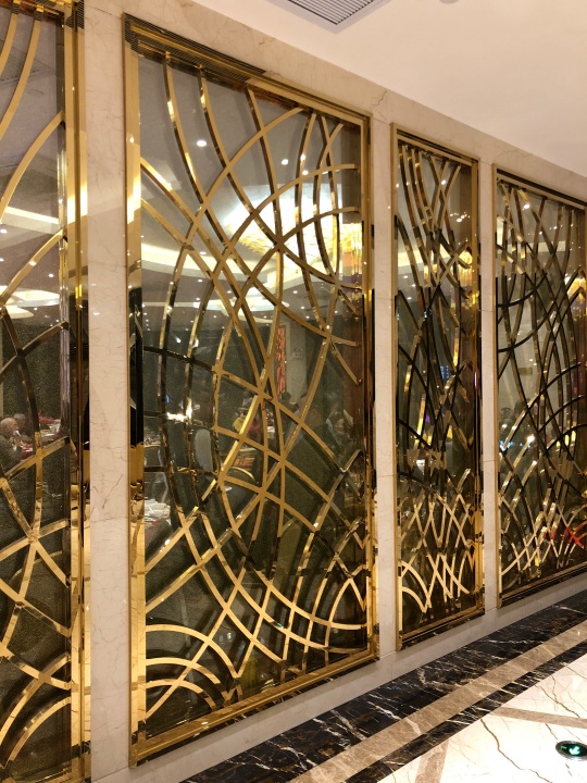 Stainless steel decor wall screens