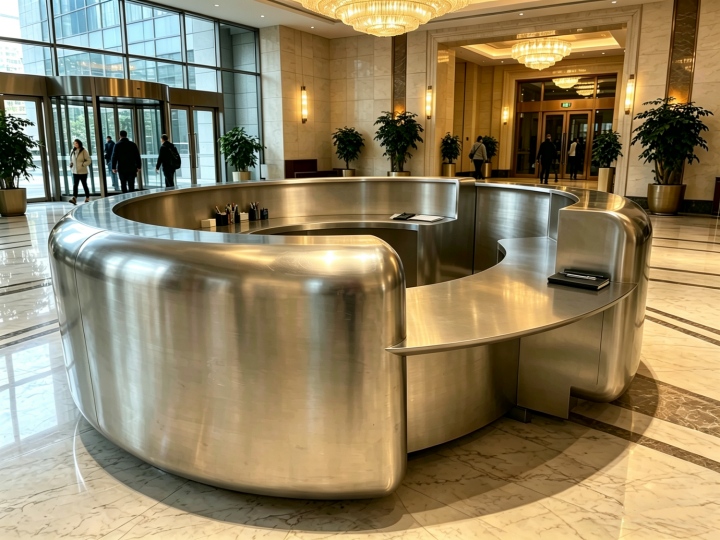 Corporate Entrances Reception Desk