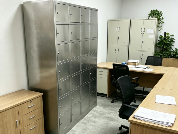 Stainless Steel Security File Cabinet