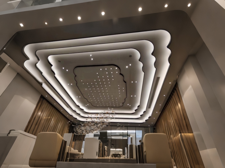 Bespoke Stainless Steel Decorative Ceiling Border