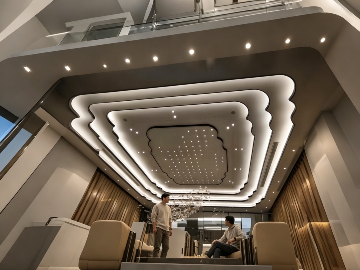 PVD Finishing Stainless Steel Decorative Ceiling Border