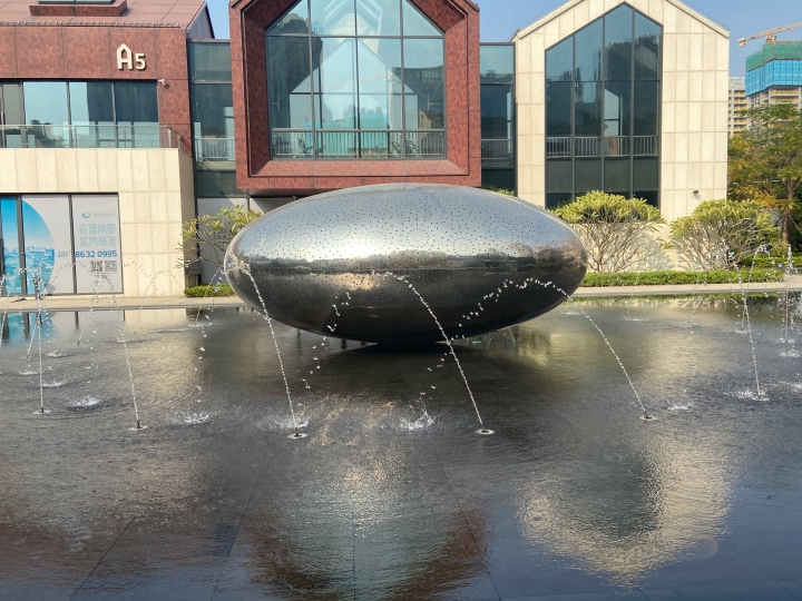 Stainless Steel Sculpture for Fountain