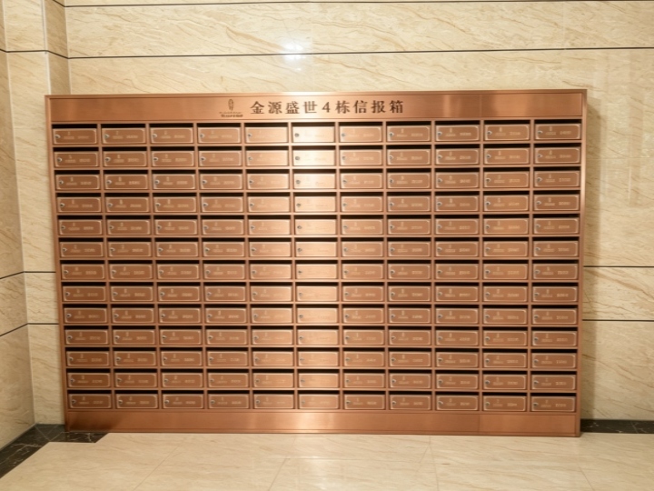 PVD Brass Stainless Steel Cluster Mailboxes