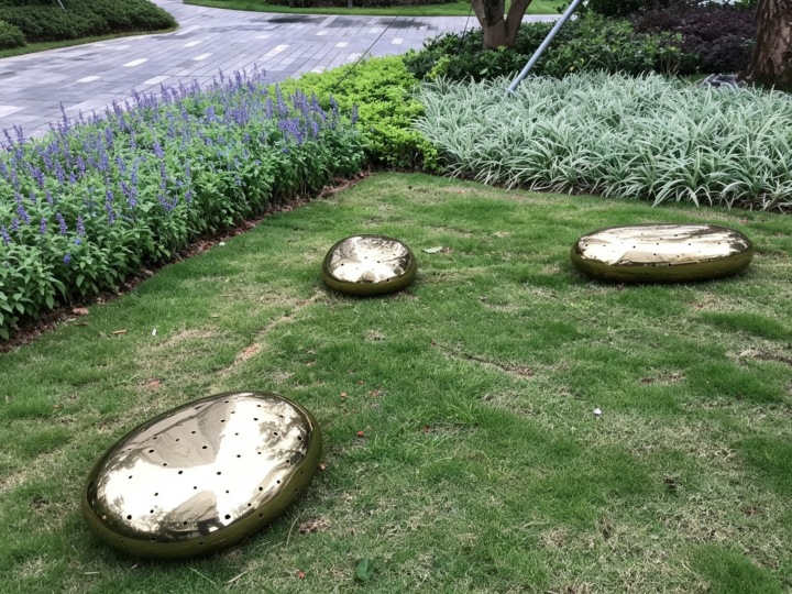 Stainless Steel Garden Sculpture