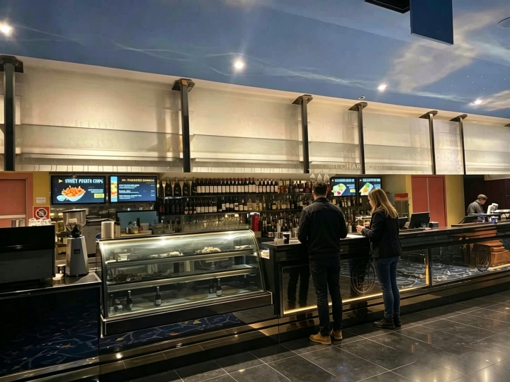 PVD Golden Stainless Steel Bar Counter