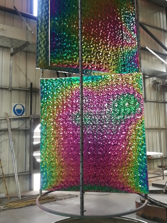 PVD Rainbow Coating Finish