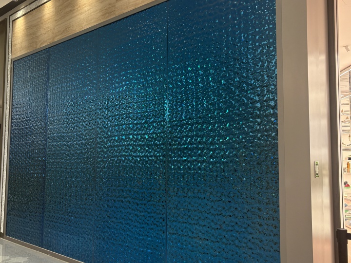PVD Sapphire Blue Coated Stainless Steel Decorative Wall Panels