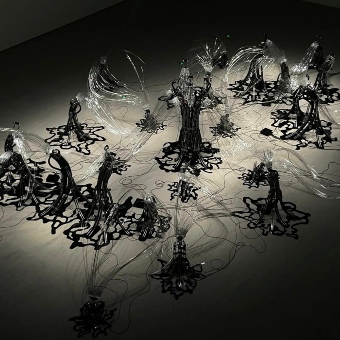 Custom PVD Coated Fiberglass Art Installations