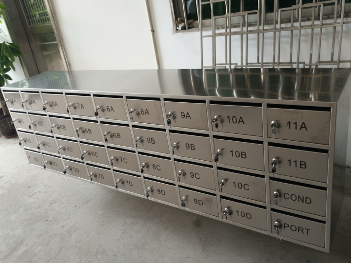 Stainless Steel Apartment Mailboxes