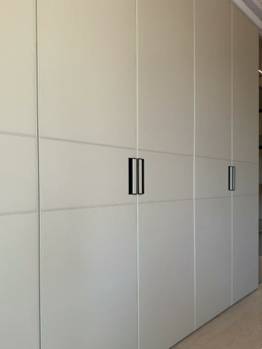 Details of Leather Doors