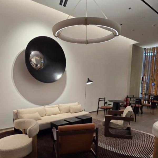 Custom Metal Ceiling Ring-shaped Lamp Shade