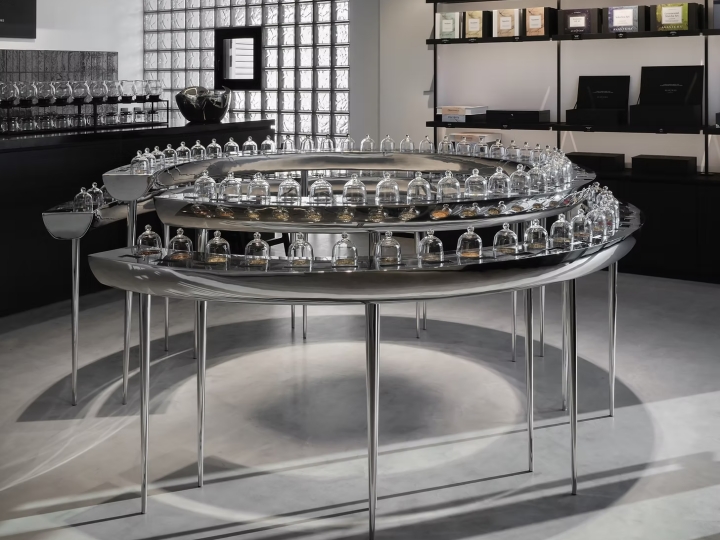 Stainless Steel Products Display Table