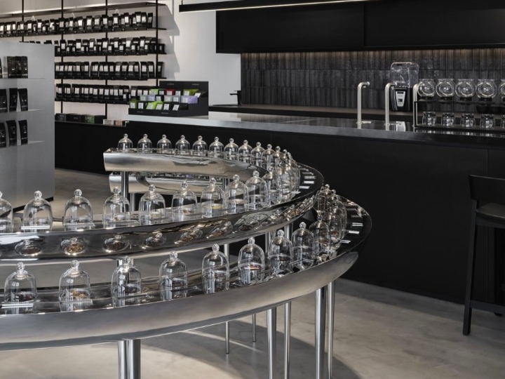 Custom Stainless Steel Display Counter